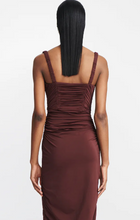 Load image into Gallery viewer, DION LEE SMOCKED DORIC CORSET DRESS SIZE 10/12 - POSE dress hire
