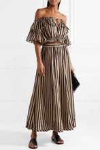 Load image into Gallery viewer, ZIMMERMANN STRIPED JAYA SET SIZE 12/14
