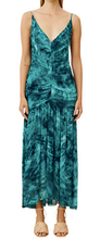 Load image into Gallery viewer, GINGER &amp; SMART BLUE GREEN THE SONG OF THE SEA MAXI DRESS SIZE 12
