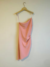 Load image into Gallery viewer, BEC + BRIDGE LUXUL ASYMMETRICAL PINK MIDI DRESS SIZE 10
