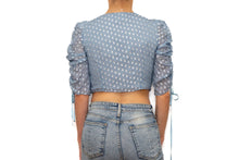 Load image into Gallery viewer, ALICE MCCALL LIKE A WOMAN TOP LIGHT BLUE SIZE 12
