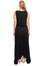 Load image into Gallery viewer, SABA BLACK MAXI DRESS SIZE 10
