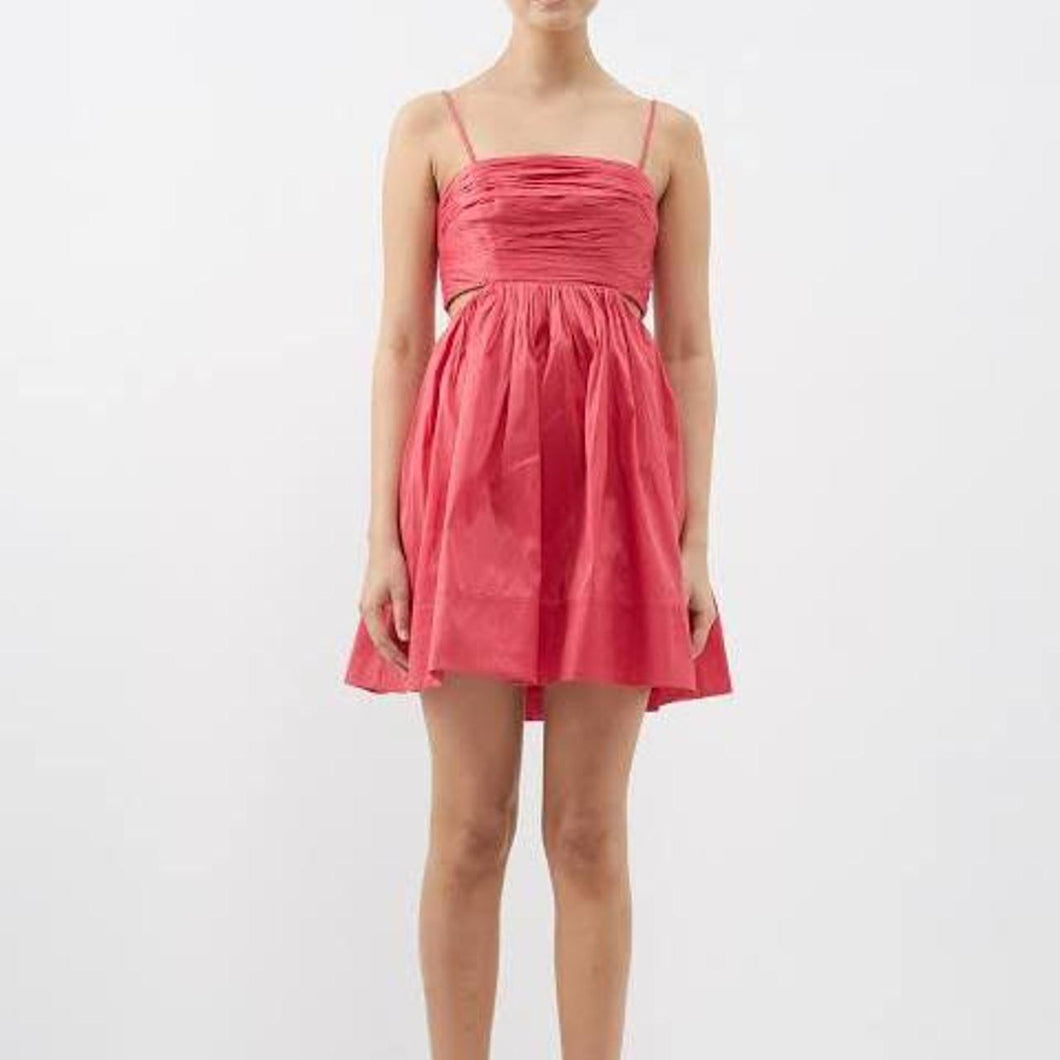 AJE LIZA  RUCHED BABY DOLL DRESS SIZE 14 - POSE dress hire