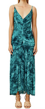 Load image into Gallery viewer, GINGER &amp; SMART BLUE GREEN THE SONG OF THE SEA MAXI DRESS SIZE 12
