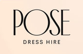 POSE dress hire